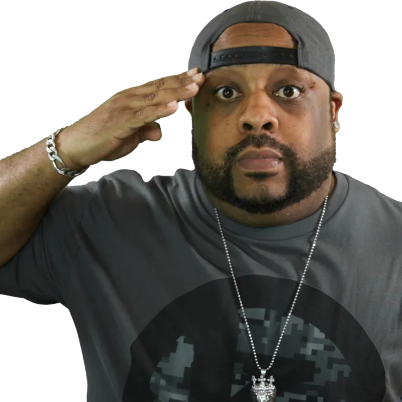 Kasio saluting